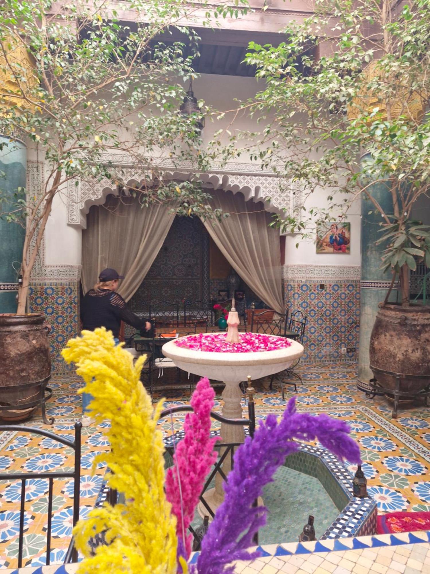 Riad Bibtia Marrakesh Buitenkant foto